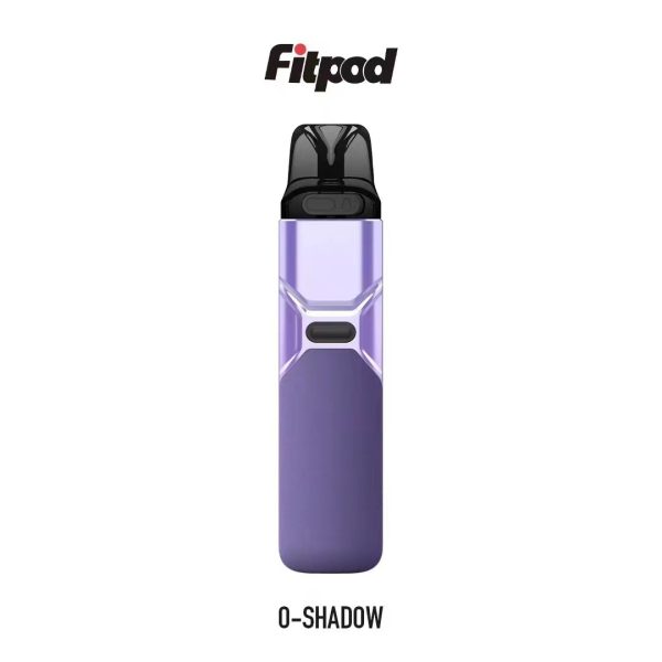 vapedia.net 【小煙主機】FITPOD O-SHADOW POD 30W 滑動式可調吸阻 三段強度 七彩LED燈 大電力1000mAh { 通用 OXVA XLIM PRO 30W 小蠻牛 }