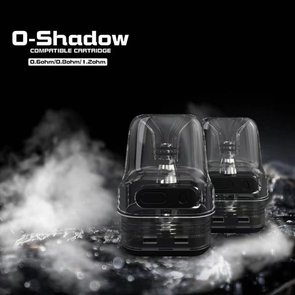 vapedia.net 【小煙主機】FITPOD O-SHADOW POD 30W 滑動式可調吸阻 三段強度 七彩LED燈 大電力1000mAh { 通用 OXVA XLIM PRO 30W 小蠻牛 }